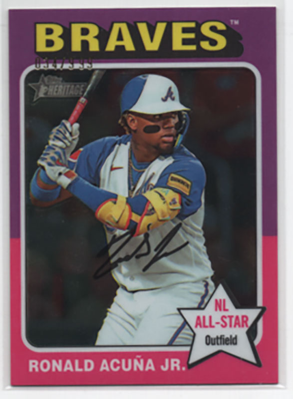 ロナルド・アクーニャJr#13 Ronald Acuna Jr 直筆サインMLBボール