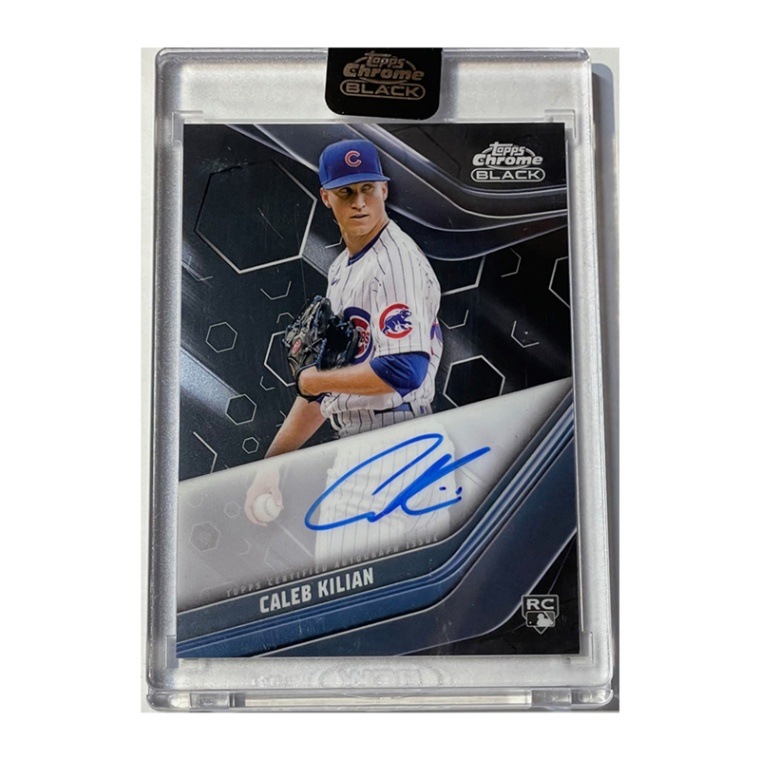 ケイレブ・キリアン/Caleb Kilian 2023 Topps Chrome Black Rookie Auto