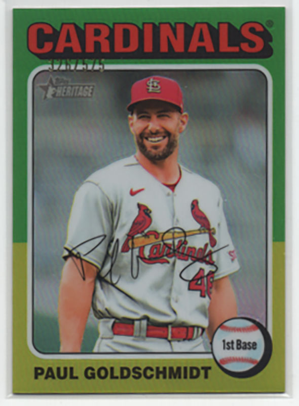 ポール・ゴールドシュミット/Paul Goldschmidt 2024 Topps Heritage 