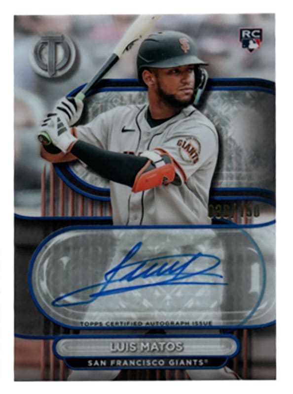 ルイス・マトス/Luis Matos 2024 Topps Tribute auto 036/150