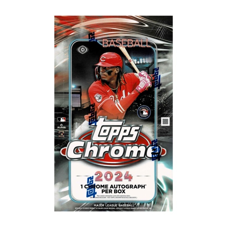 MLB 2024 Topps Chrome Baseball Hobby Box 7/22入荷