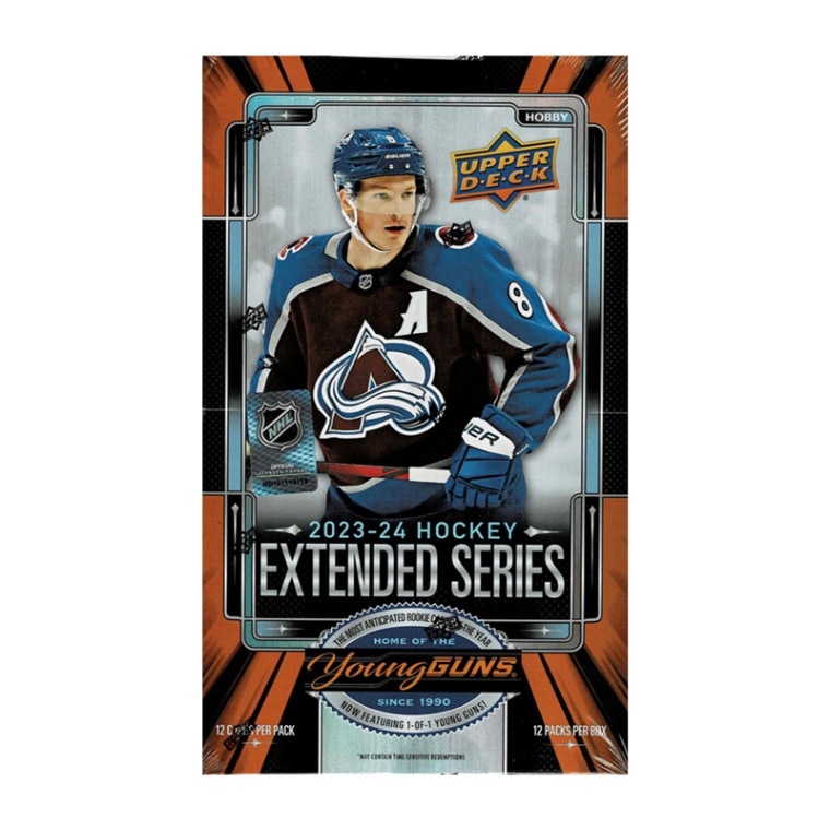 NHL 2023-24 Upper Deck Extended Series Hockey Hobby Box  6/27入荷！