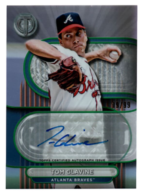 topps TIER ONE トムグラビン　直筆サインカード topps TIER ONE トム グラビン 直筆サインカード トム・グラビン/Tom