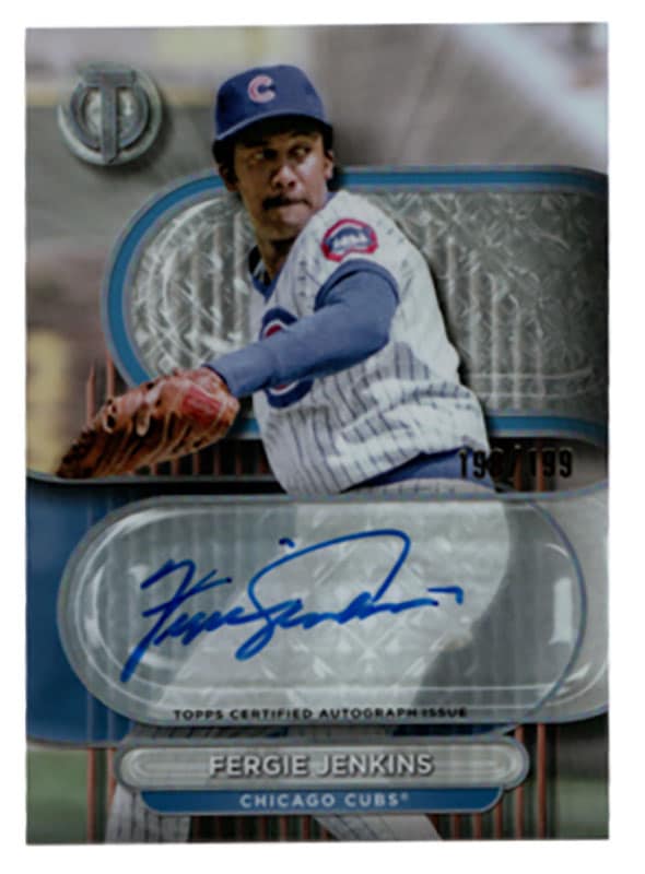 ファーガソン・ジェンキンス/Fergie Jenkins 2024 Topps Tribute auto 198/199