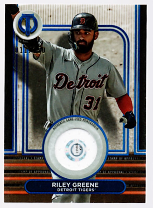2023 Topps ダイヤモンドアイコン RILEY GREENE 5シリ 赤 - メルカリ｜MLB