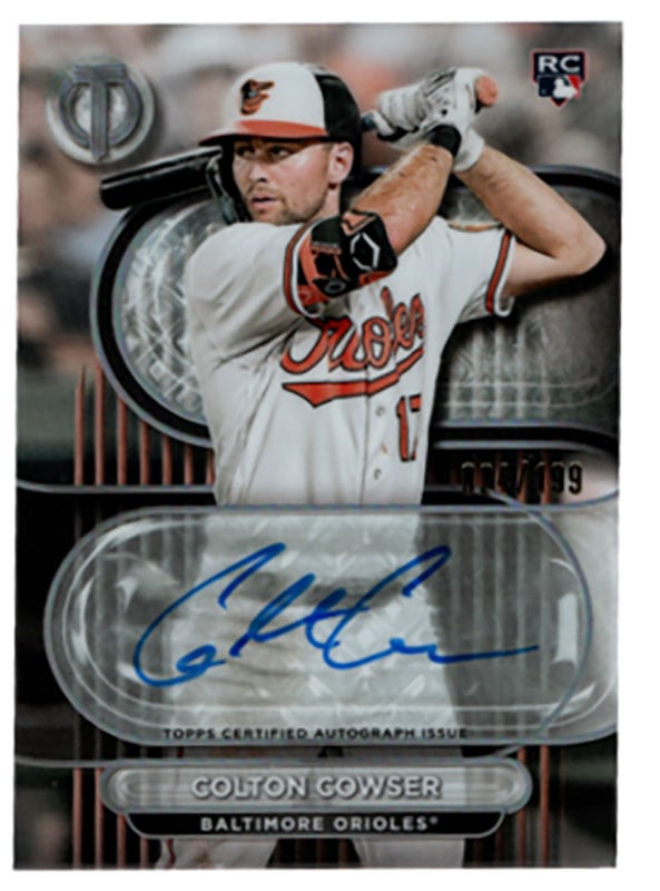 コルトン・カウザー/Colton Cowser 2024 Topps Tribute auto 024/199 