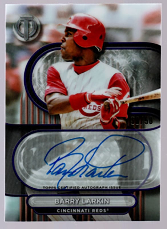 バリー・ラーキン/Barry Larkin 2024 Topps Tribute auto 50/50