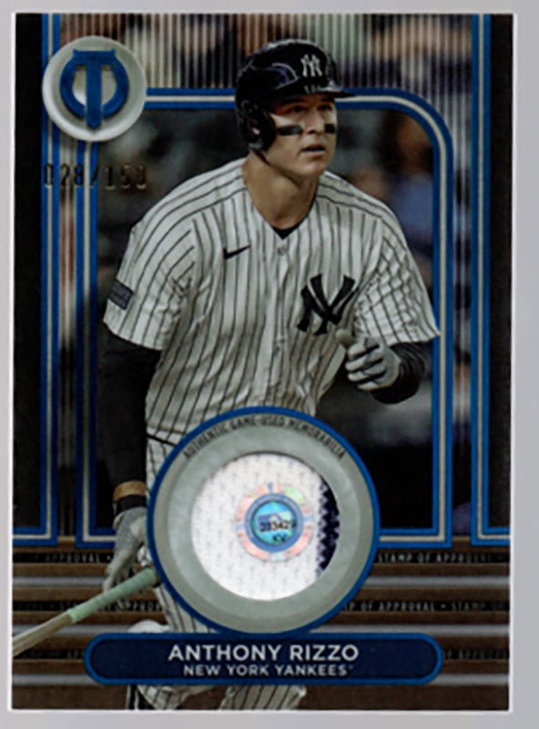 アンソニー・リゾ/Anthony Rizzo 2024 Topps Tribute 028/150