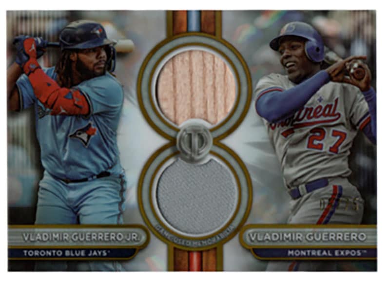 ブラディミール・ゲレーロ・ジュニア&ブラディミール・ゲレーロ/Vladimir Guerrero Jr.&Vladimir Guerrero 2024 Topps Tribute 05/75