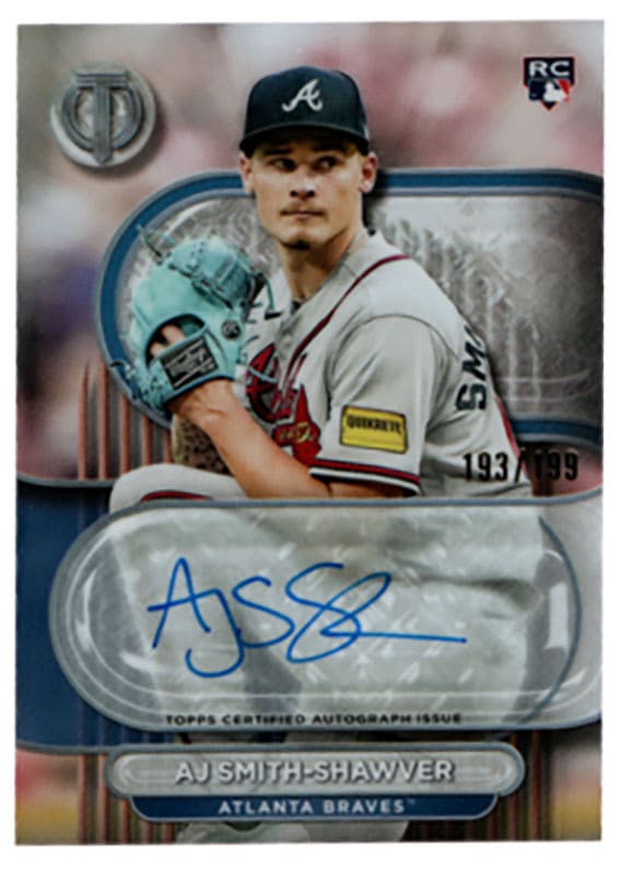 AJ・スミス＝ショウバー/AJ Smith-Shawver 2024 Topps Tribute auto 193/199