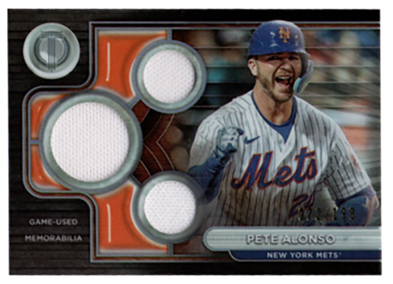 topps pete alonso ピートアロンソ 直筆サイン10枚限定