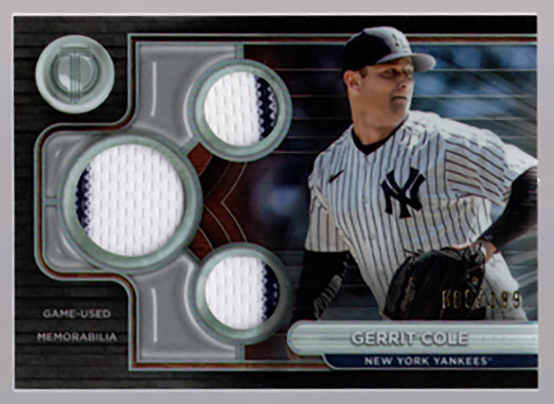 ゲリット・コール/Gerrit Cole 2024 Topps Tribute 088/199