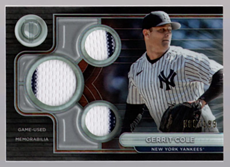 ゲリット・コール/Gerrit Cole 2024 Topps Tribute 088/199 ｜カード 