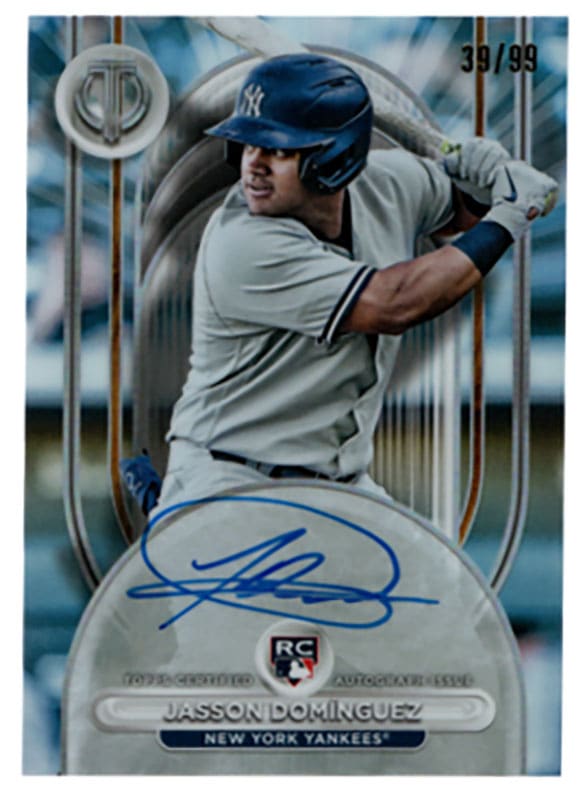ジェイソン・ドミンゲス/Jasson Dominguez 2024 Topps Tribute auto 39 