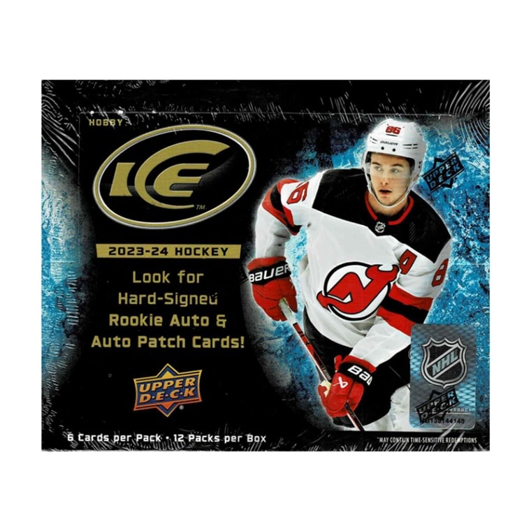 NHL 2023-24 UD ICE Hockey Hobby Box  9/5入荷！