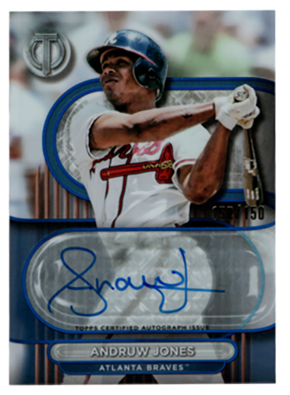 アンドリュー・ジョーンズ/Andruw Jones 2024 Topps Tribute auto 150/150