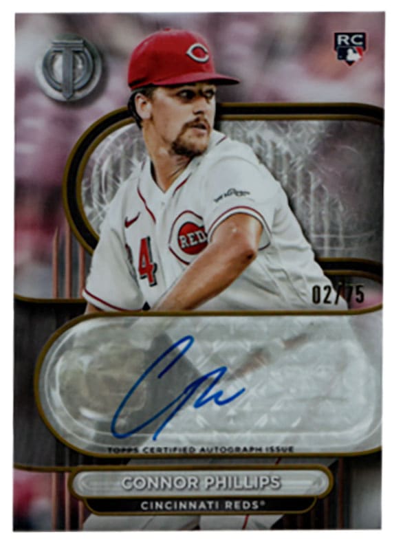 コナー・フィリップス/Connor Phillips 2024 Topps Tribute auto 02/75