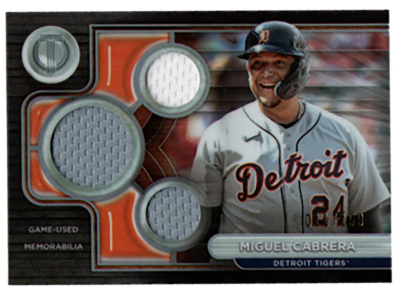 ミゲル・カブレラ/Miguel Cabrera 2024 Topps Tribute 011/199 