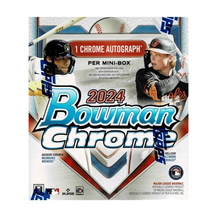 MLB 2024 Topps Bowman Chrome Baseball Hobby 6-Pack Mini Box 9/11
