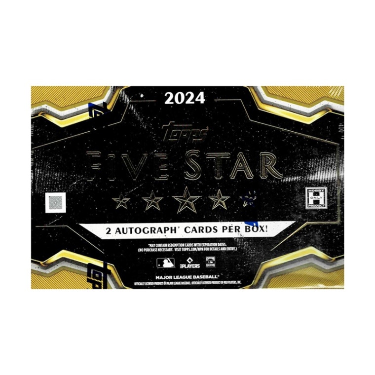 MLB 2024 Topps Five Star Baseball Box 9/27入荷！！大谷選手、山本由伸選手直筆サインカードラインナップ！！