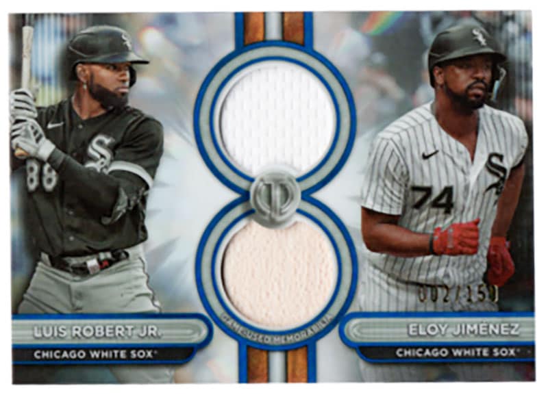 ルイス・ロベルト・ジュニア&エロイ・ヒメネス/Luis Robert Jr.&Eloy Jimenez 2024 Topps Tribute 002/150