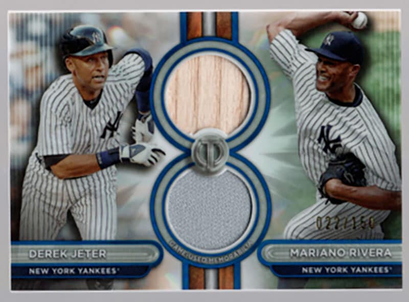 デレク・ジーター&マリアノ・リベラ/Derek Jeter&Mariano Rivera 2024 Topps Tribute 022/150