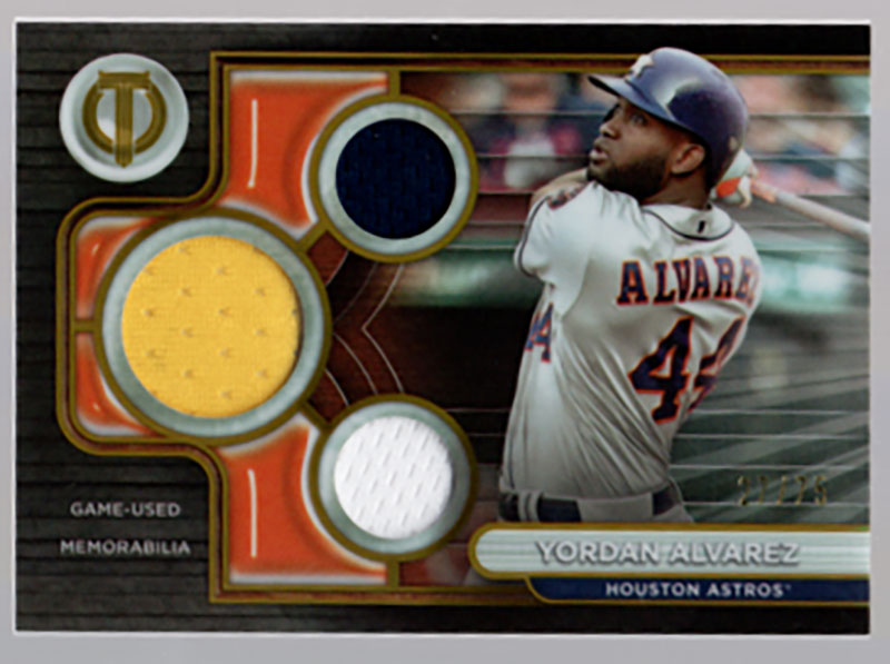 ヨルダン・アルバレス/Yordan Alvarez 2024 Topps Tribute 27/75