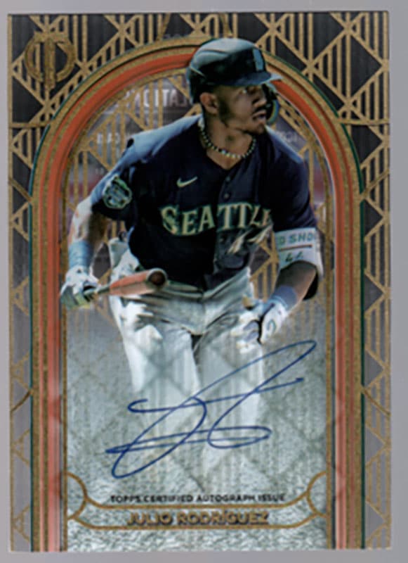 Julio Rodriguez フリオ 75枚限定直筆サインカード TOPPS