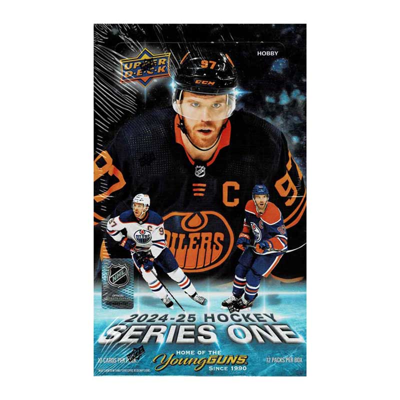 NHL 2024-25 Upper Deck Series 1 Hockey Hobby Box 10/17入荷