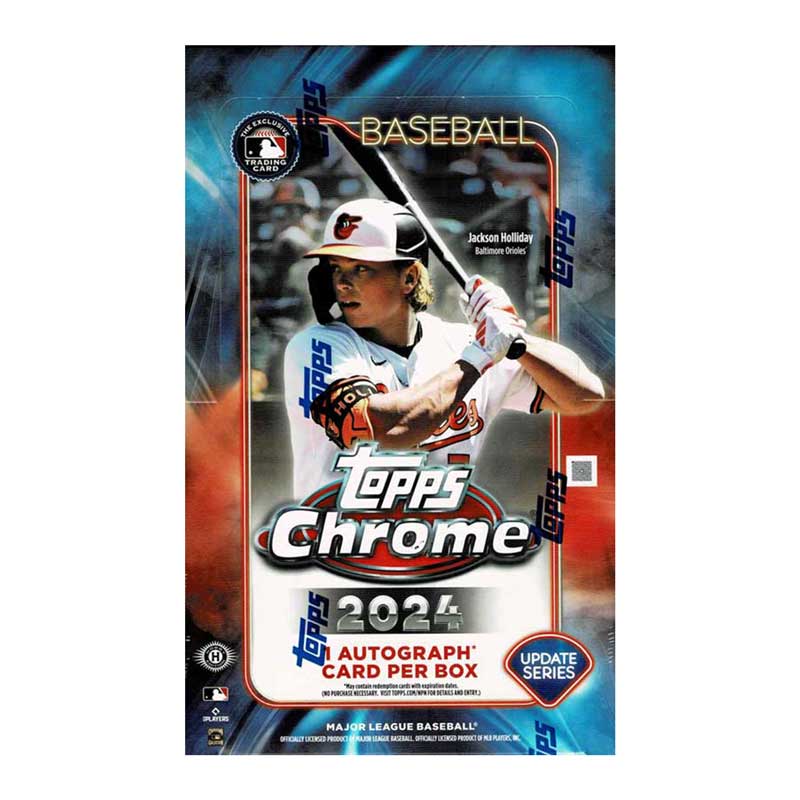 MLB 2024 Topps Chrome Update Series Baseball Hobby Box 11/13入荷！