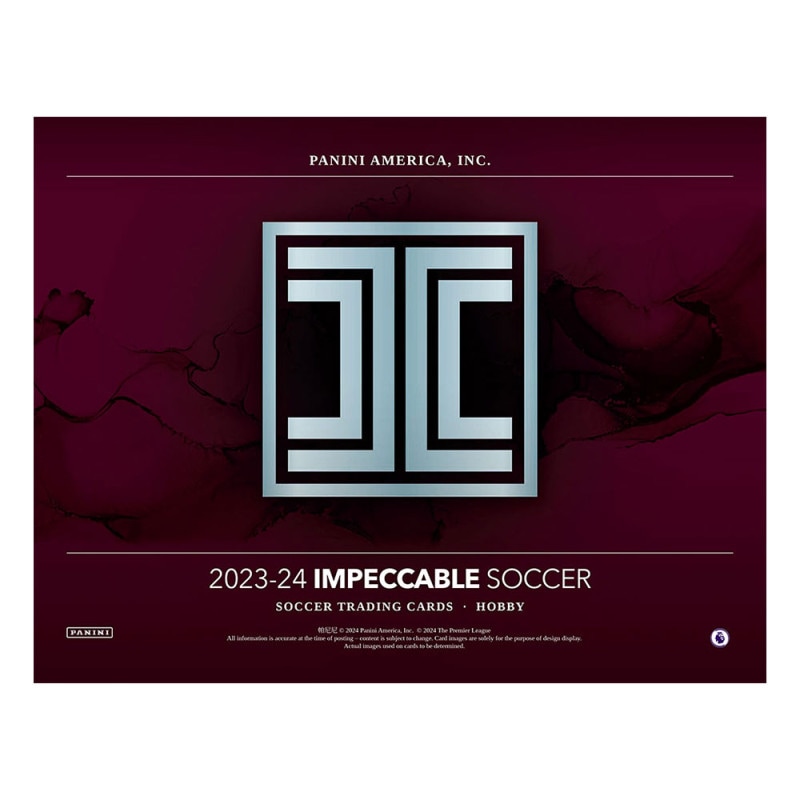 2023-24 Panini Impeccable Premier League Soccer 3-Box case