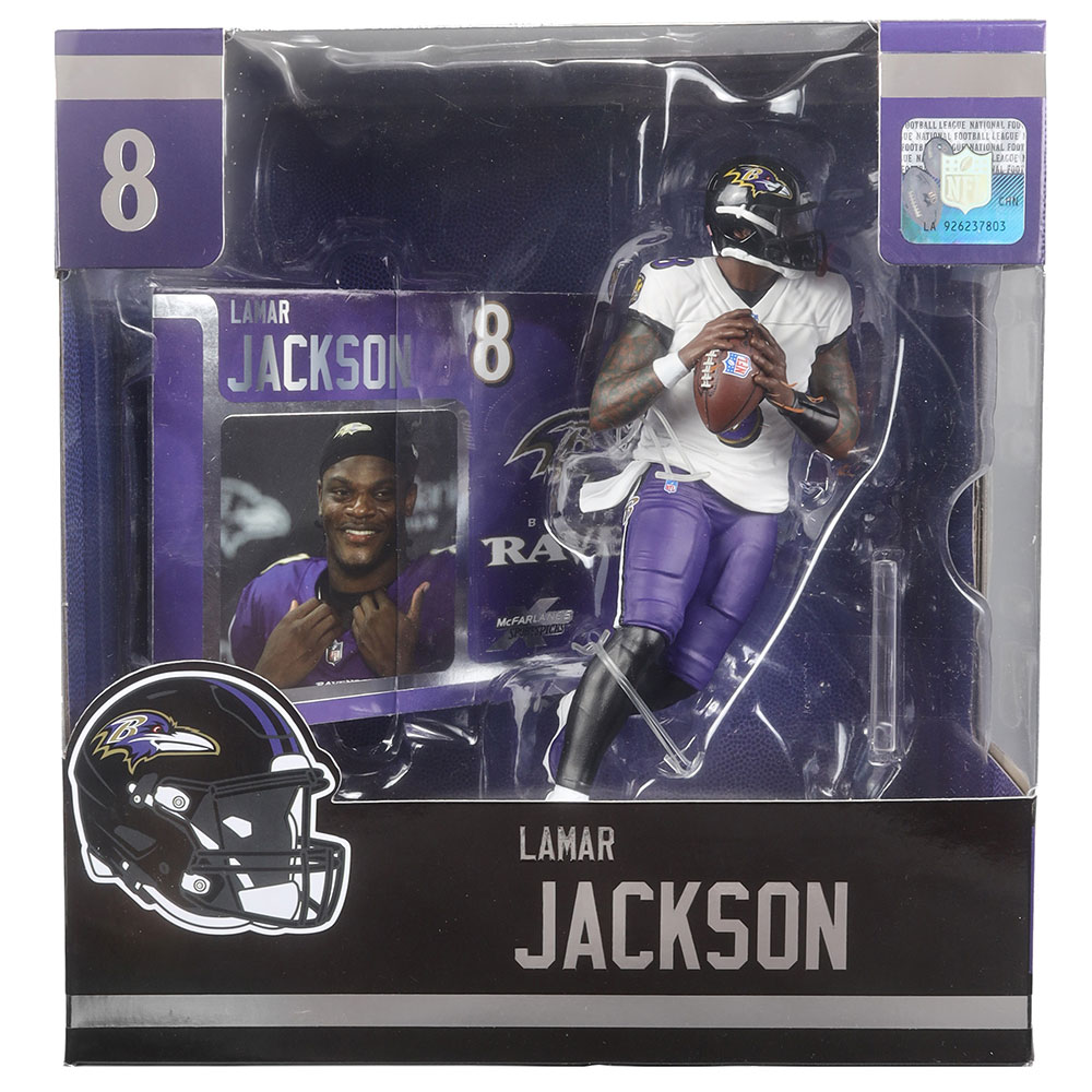 ラマー・ジャクソン McFarlane NFL 2024 （レイブンズ/ホワイト