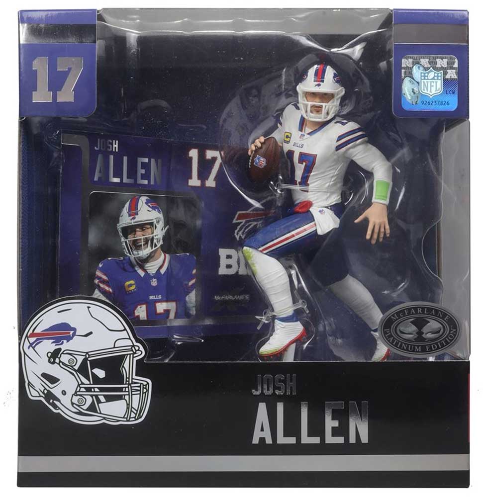 ジョシュ・アレン McFarlane NFL 2024 （ビルズ/ホワイト/プラチナム