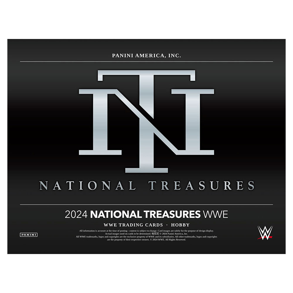 2024 Panini National Treasures WWE 4-Box case ｜カード