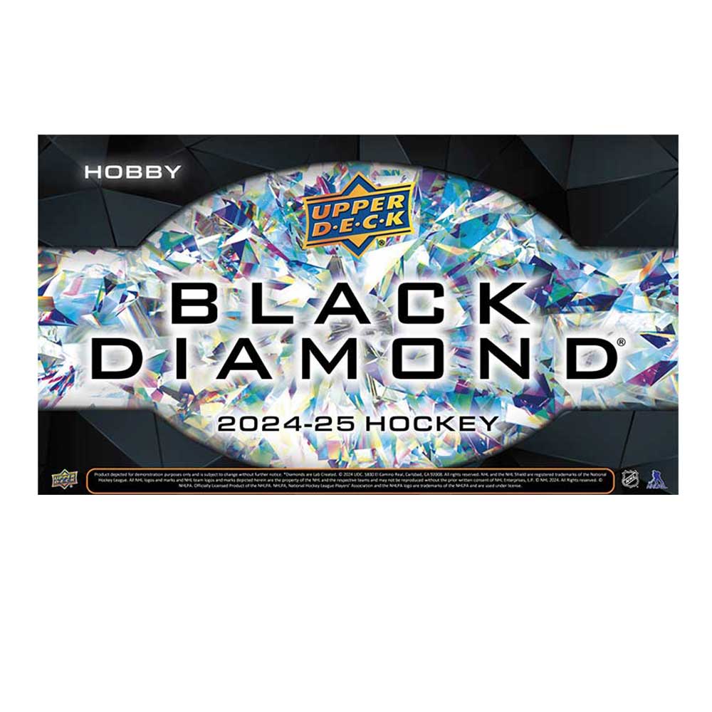 NHL 2024-25 UD Black Diamond Hockey Box 1/8発売！ ｜カード