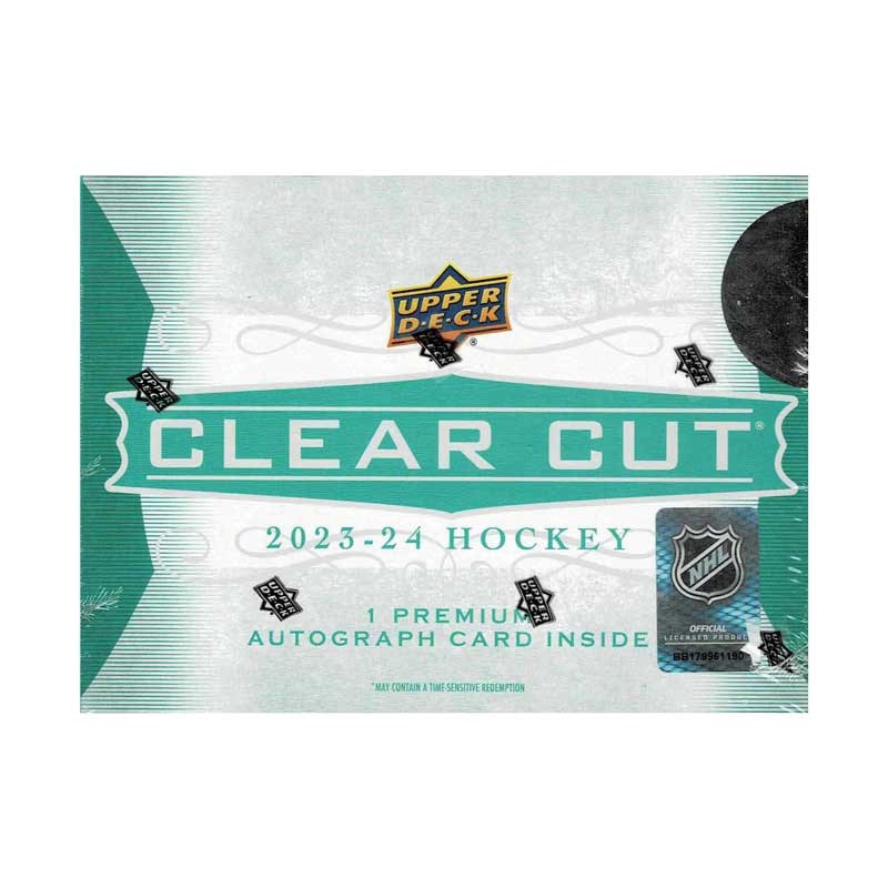 NHL 2023-24 UD Clear Cut Hockey Box 2/1入荷！価格はTel！！店頭販売中