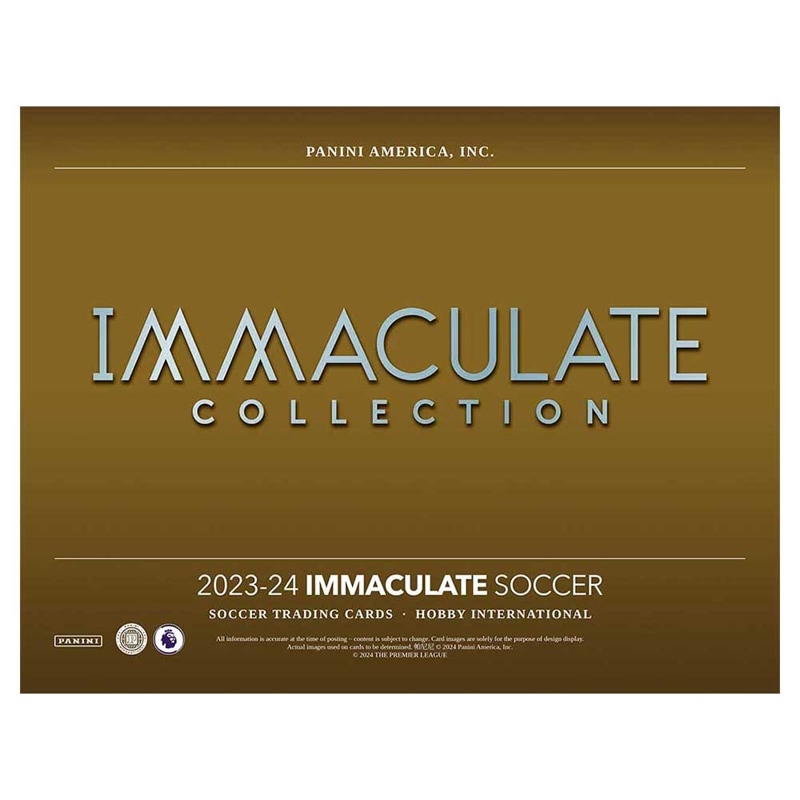 2023-24 Panini Immaculate Collection Soccer Hobby International 6-Box case