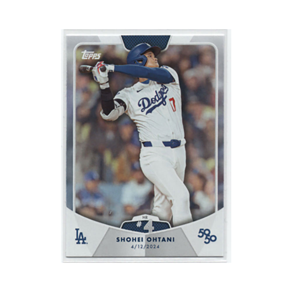 大谷翔平【2024 Topps 50/50】HR#4 #5 ｜カードファナティック公式通販