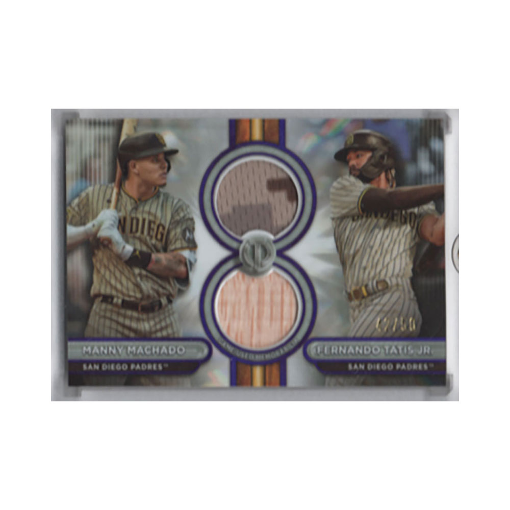 Manny Machado&Fernando Tatis Jr. 2024 Topps Tribute 42/50 ｜カード