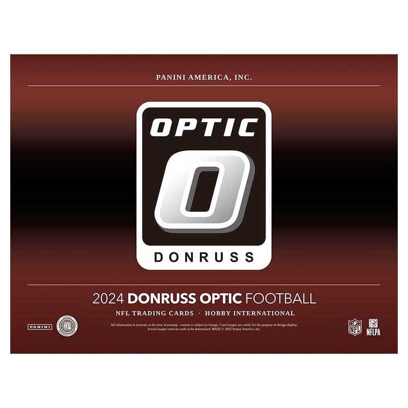 NFL 2024 Panini Donruss Optic Football Hobby International Box 6/14入荷
