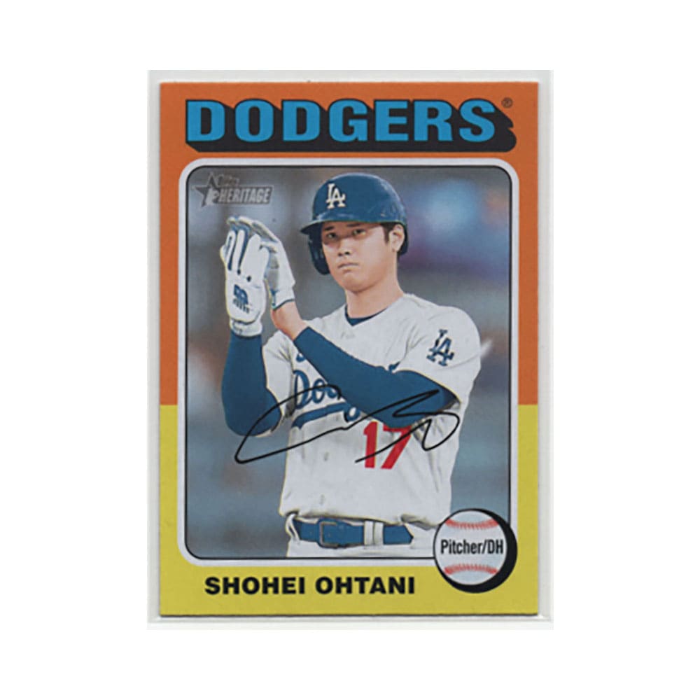 大谷翔平【2024 Topps Heritage】Base ｜カードファナティック公式通販