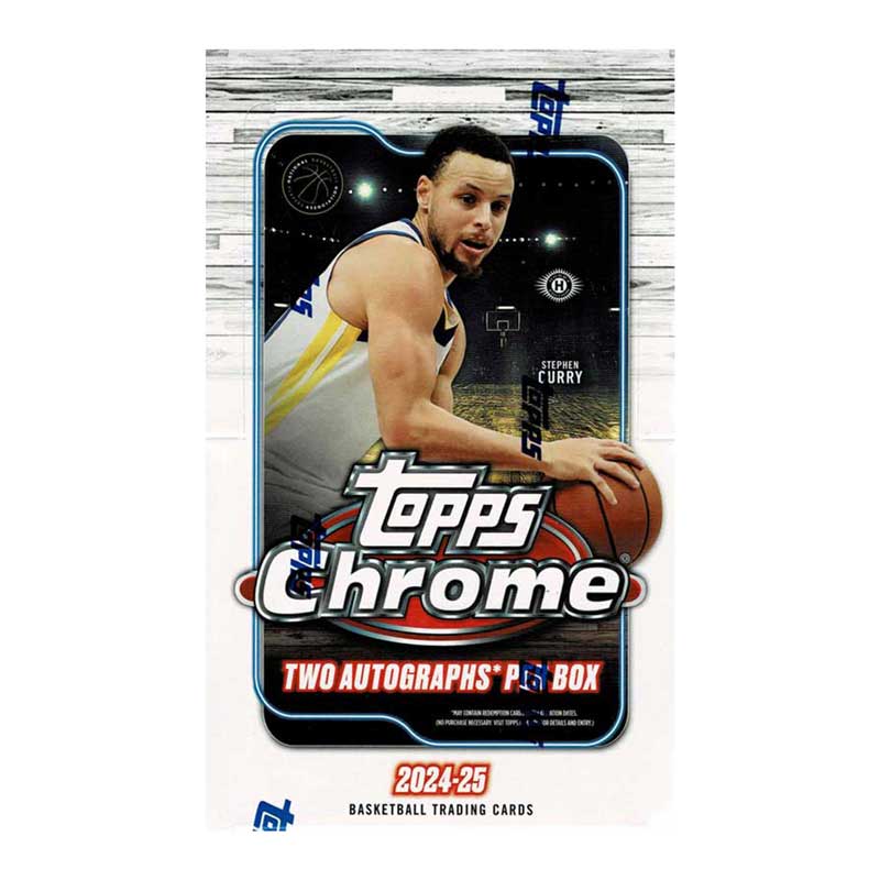 ゲームセンター・ゲームカード TOPPS CHROME 製品情報】2024-25 TOPPS CHROME BASKETBALL MEGA BOX