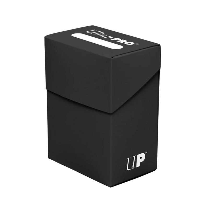 Ultra Pro (ウルトラプロ) ソリッドカラー デッキボックス ブラック #81453 / Solid Color Deck Box - Black