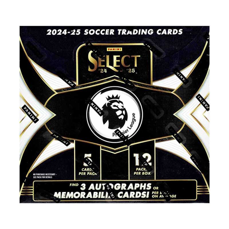 2024-25 Panini Select Premier League Soccer Hobby 12-Box case