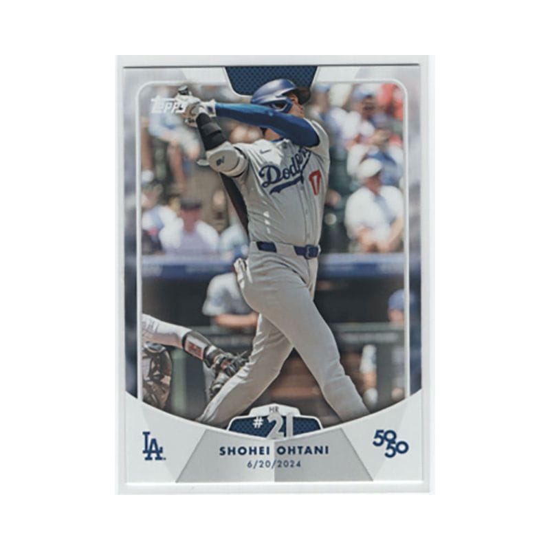 大谷翔平【2024 Topps 50/50】HR#21 #37
