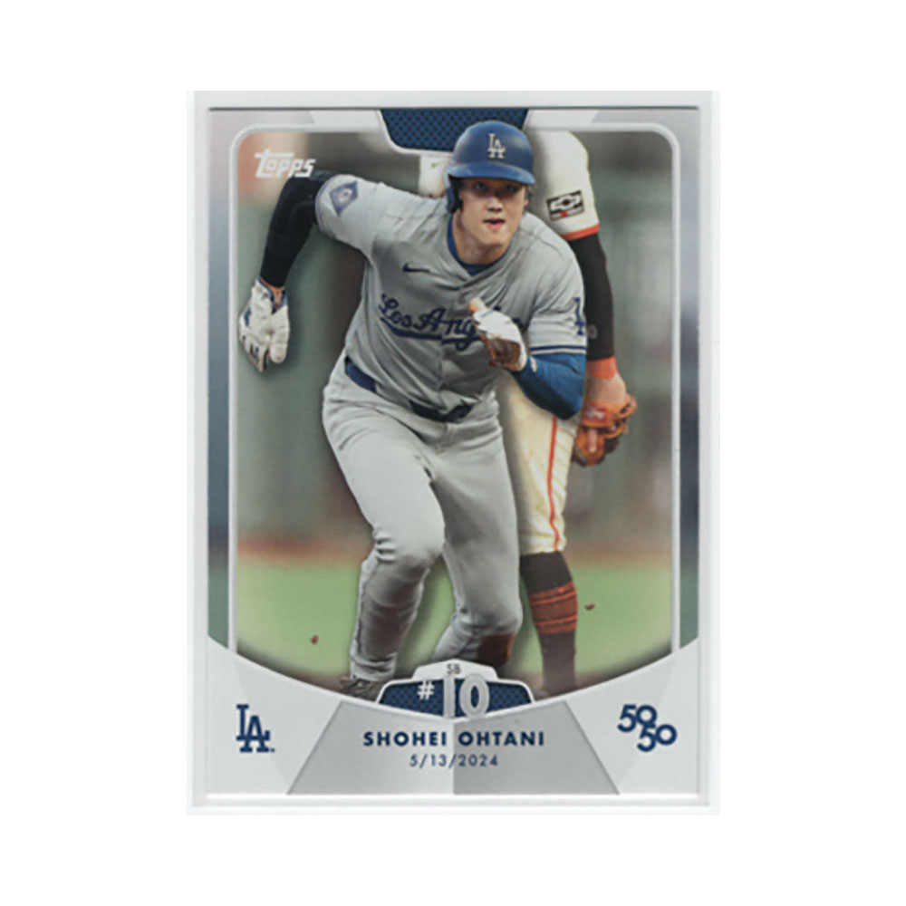 大谷翔平【2024 Topps 50/50】SB#10 #21 ｜カードファナティック公式通販