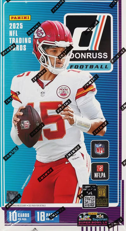 NFL 2025 Panini Donruss Football Hobby Box 8/18入荷 ｜カード