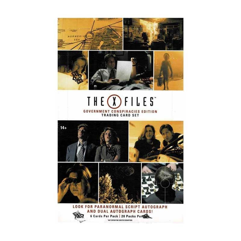 2025 Upper Deck The X-Files：Government Conspiracies Edition Trading Card Hobby Box 価格はASK 7/17発売！店頭販売中