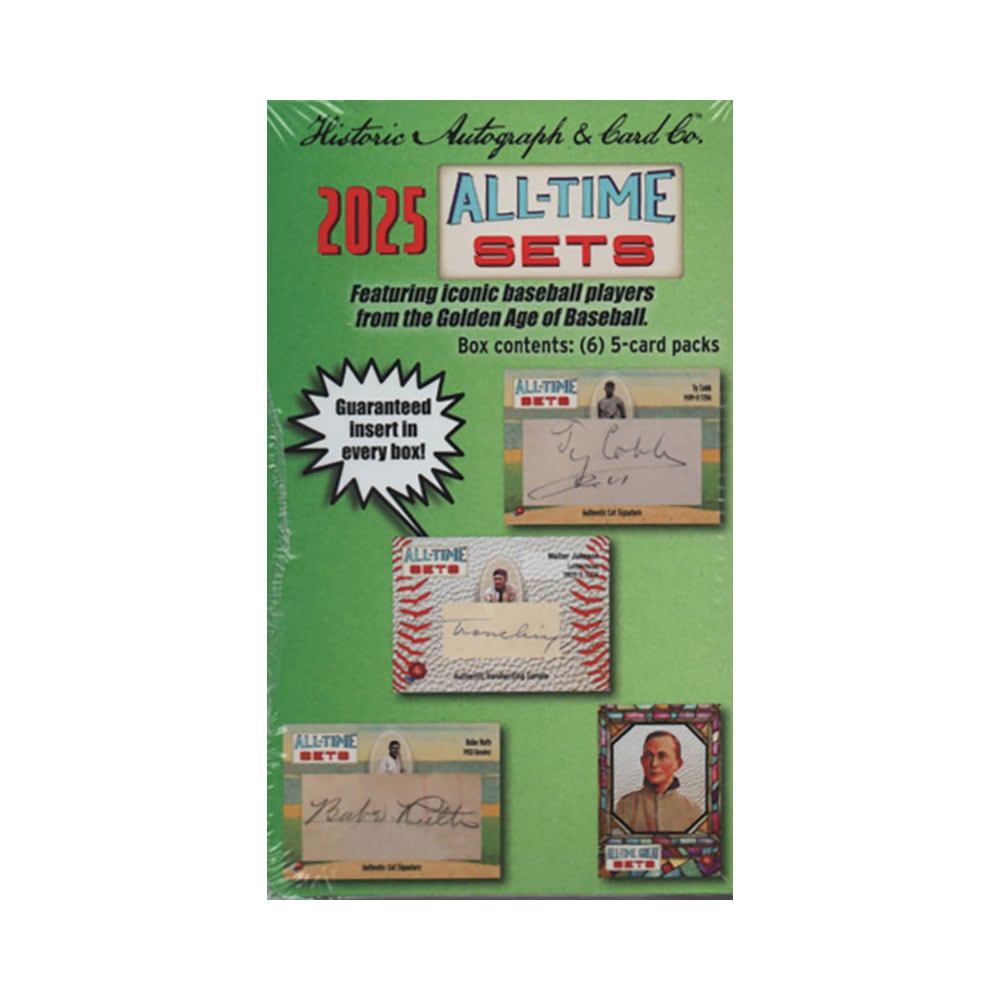 2025 Historic Autographs All-Time Sets Baseball Box 8/13入荷