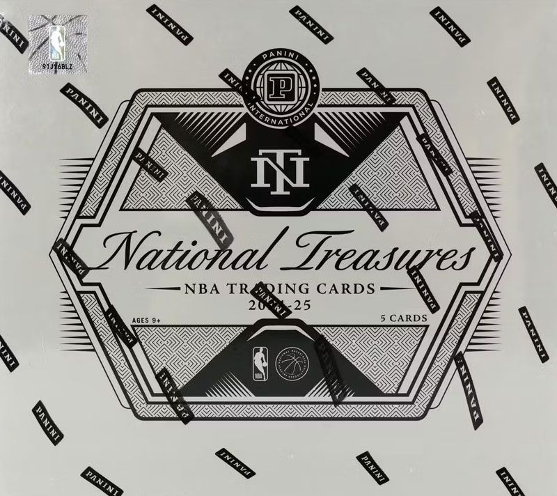 NBA 2024-25 Panini National Treasures Basketball Hobby International Box 9/6入荷